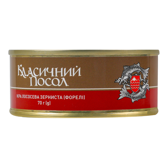 Ікра лос.форел.зерн.Класичний Посол 70г