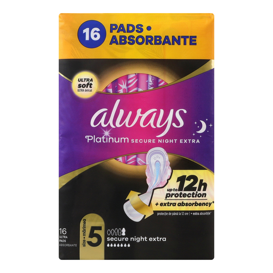 Прокладки Secure Night Always 16шт