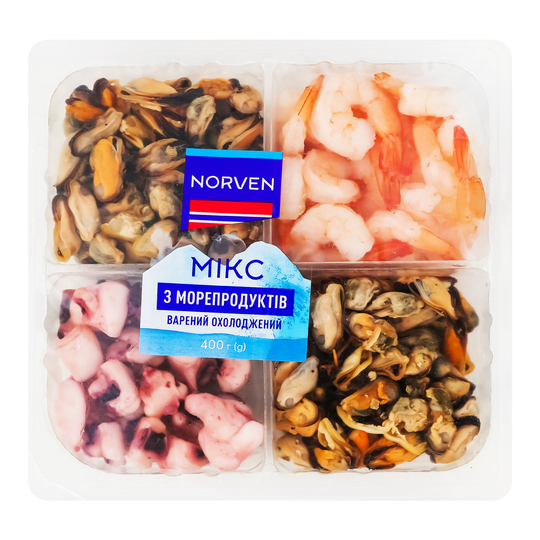 Мікс з морепродуктів вар.ох. Norven 400г