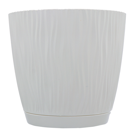 Вазон д/кв.PRP SANDY кр.з під. біл.15см