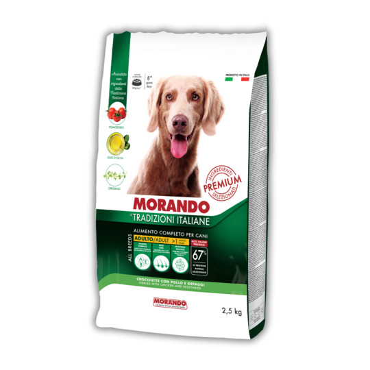 Корм сух.д/соб.Morando курка овоч. 2,5кг