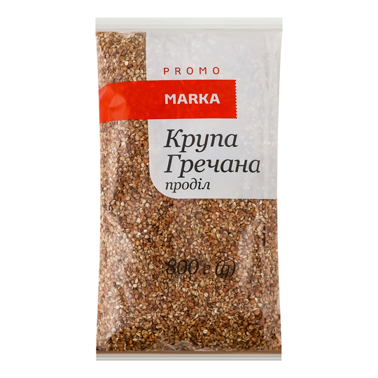 Крупа гречана проділ Marka Promo 800г