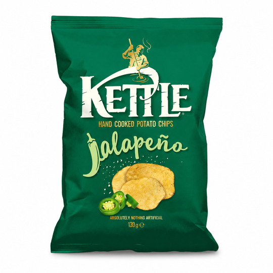 Чипси картопляні Jalapeñoi Kettle 130г
