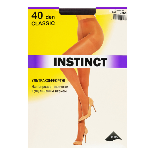 Колготки жін.Instinct 40den,bogi р.4