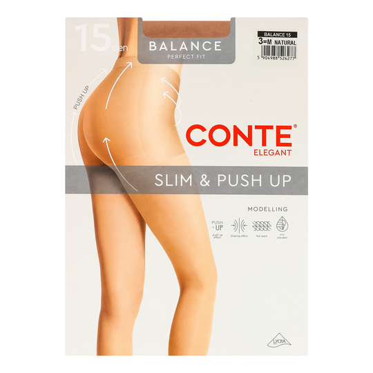 Колготки жін.Balance 15 natur р.3