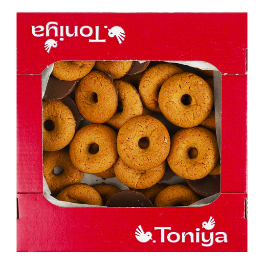 Печиво цук.Хрусткі колечка Toniya 230г
