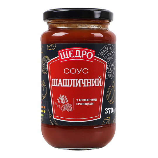Соус шашл.прян. Щедро 370г