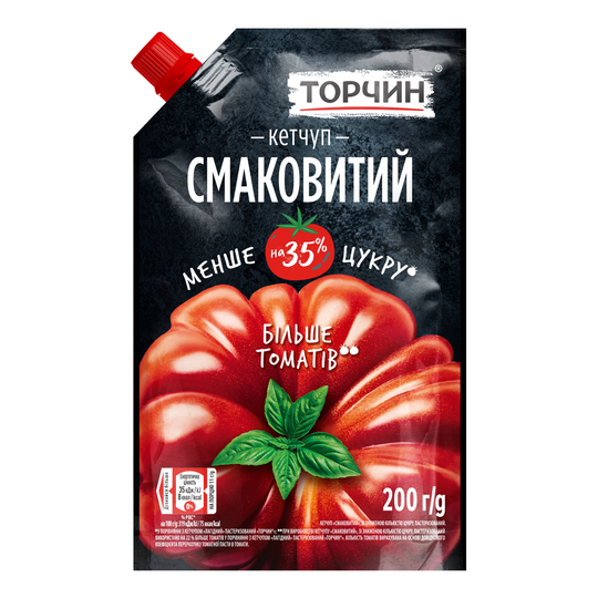 Кетчуп смаковитий зн.цук. Торчин 200г