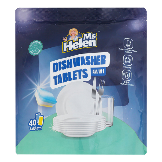 Таблетки д/пмм Ms Helen All in 1 40*20г