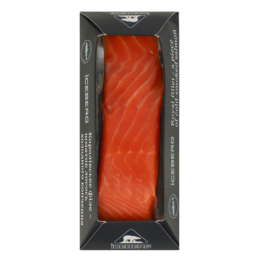 Лосось філе шм.на шк. х/к Iceberg 130г