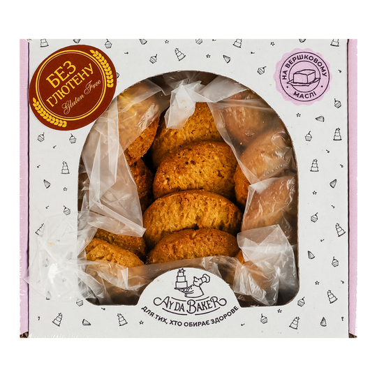 Печиво кокос.молоч.Ay Da Baker б/г 200г