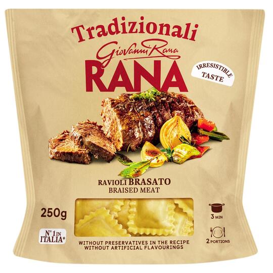 Равіолі з тушк.м'ясом PRS.p.A 250г