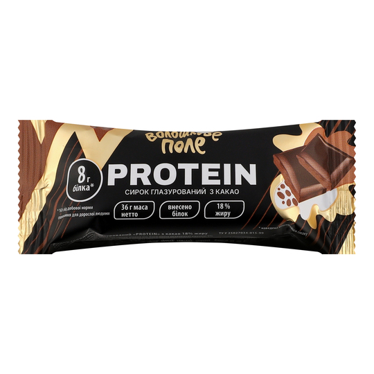 Сирок гл. прот. 18% Вол.Поле какао 36г