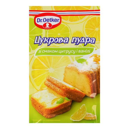 Пудра цукрова цитр.ван. Dr.Oetker 50г