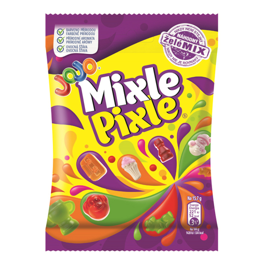 Цукерки жел Mixle pixle JOJO Nestle 80г