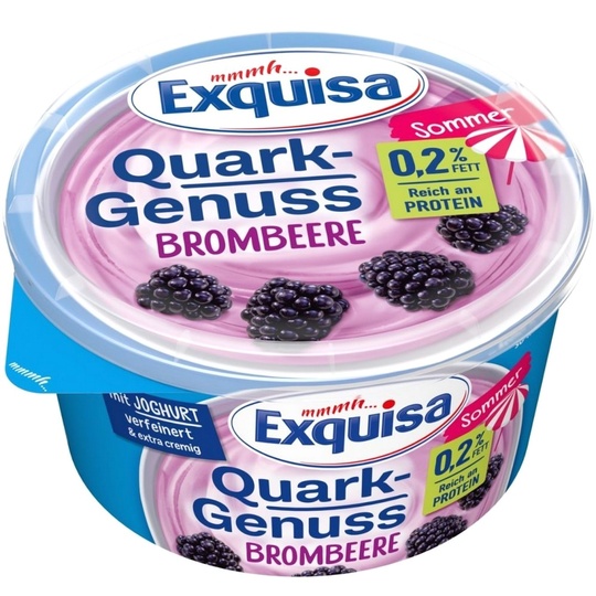 Десерт сирк. 0,2% Exquisa ожина 500г