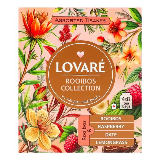 Чай Lovare ройбуш асорті 32*1.5г к/у