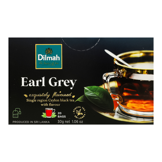 Чай Dilmah Earl Grey чорний 20*1,5г к/у