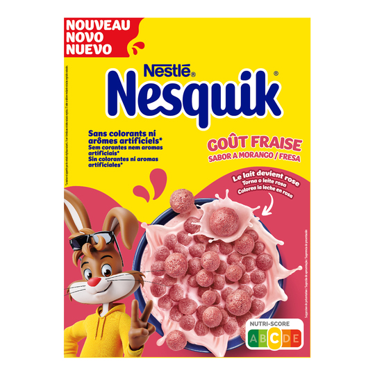 Сніданок сухий Nesquik Strawber.310г м/у