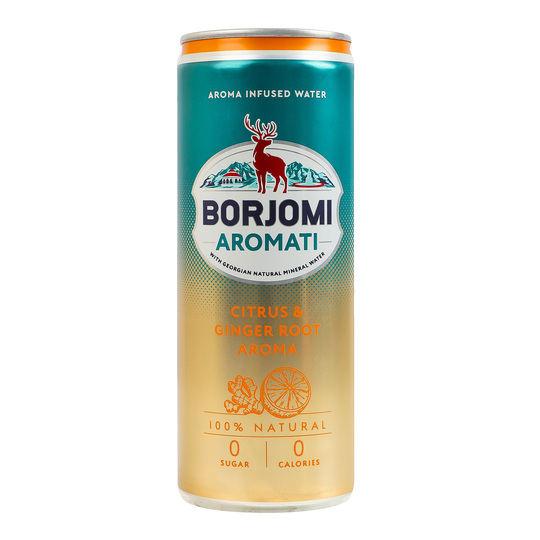 Вода с/газ.BorjomiArom.цитр.імб.0,33лз/б