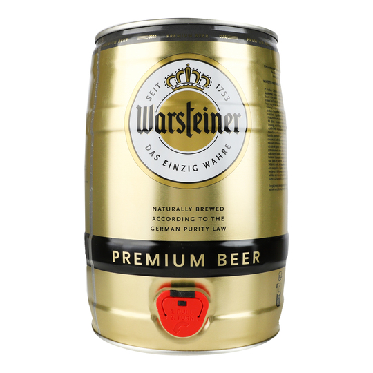 Пиво св.Warsteiner Premium 4,8% 5л з/б
