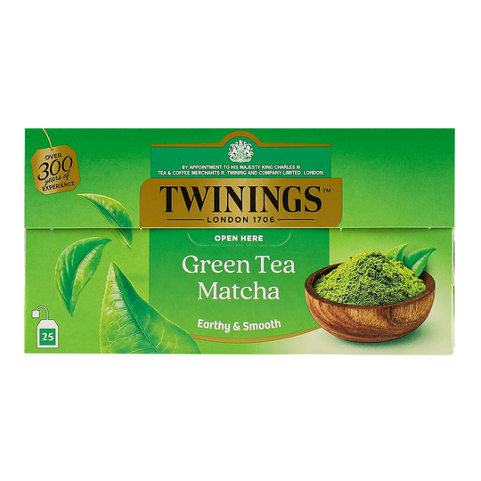 Чай Twinings зелений з матч.25*1.5г к/у