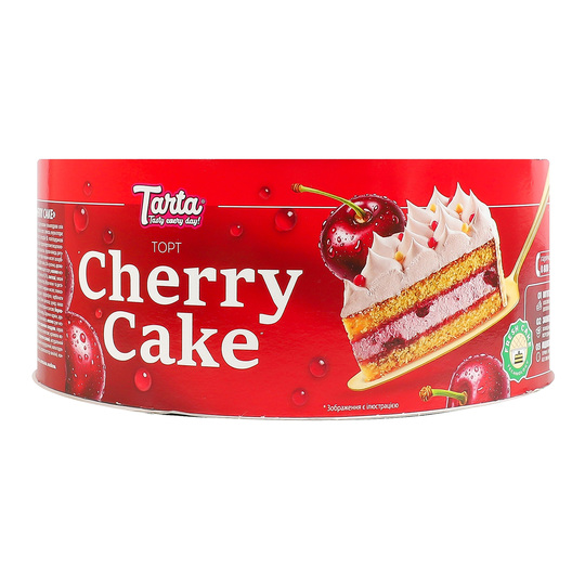 Торт Cherry cake бісквіт.Tarta 450г