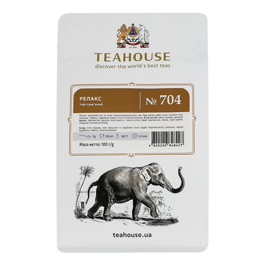 Чай Teahouse Релакс№704 трав'ян.100г м/у
