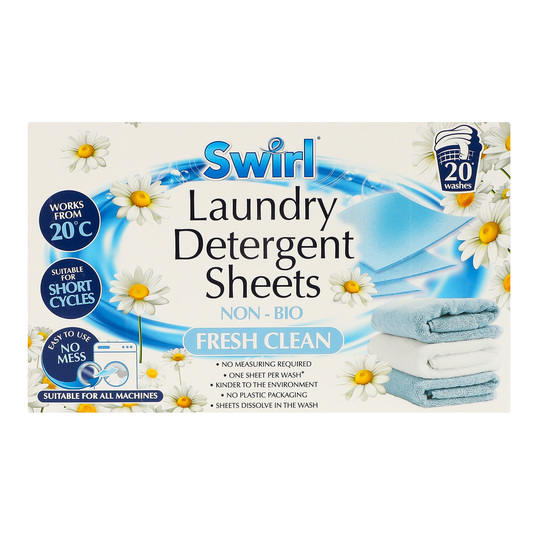 Серветки д/пран.унів. Swirl Свіжіс. 20шт