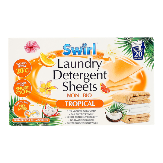 Серветки д/пран.унів. Swirl Тропіч. 20шт