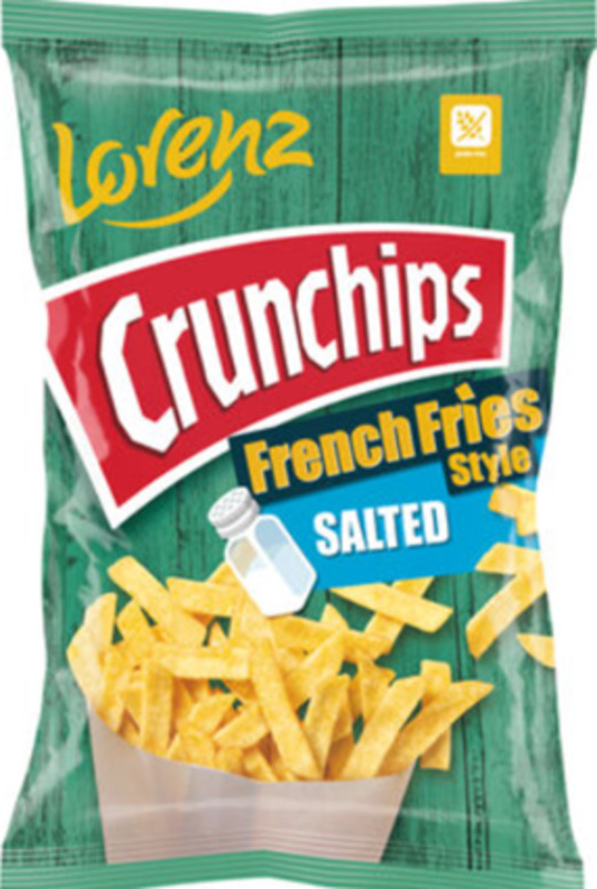 Чипси картопляні Fries сіль Crunchips90г