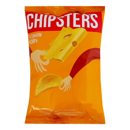 Чипси картопляні Сир Chipster's 60г м/у