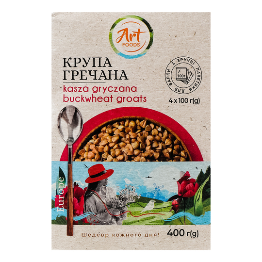 Крупа гречана Art Foods 400г