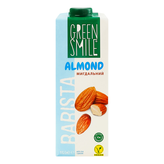 Напій рис.-мигд. Green Smile Bar. 1л т/п