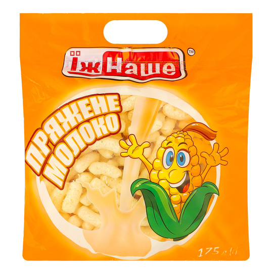 Палички кукурудзяні Пряж.мол. ЇжНаше 175