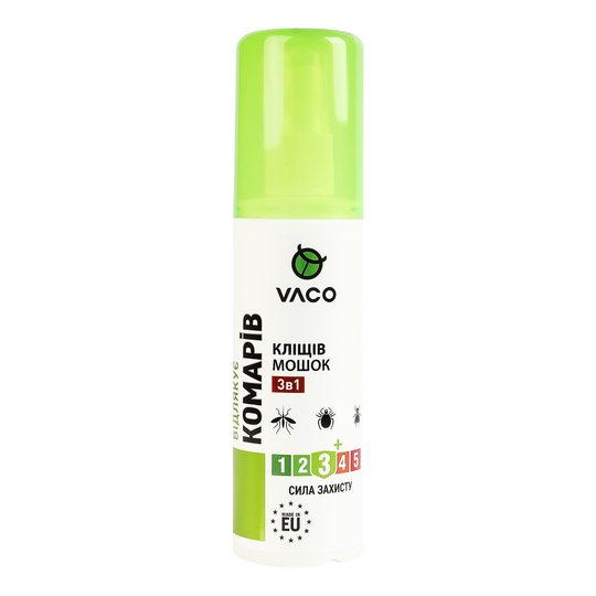 Спрей в/комар. кліщ.мошок Vaco 3в1 100мл