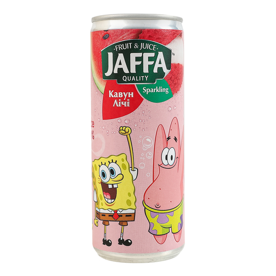 Напій сок.газ.Jaffa кавун,лічі 0,25л з/б