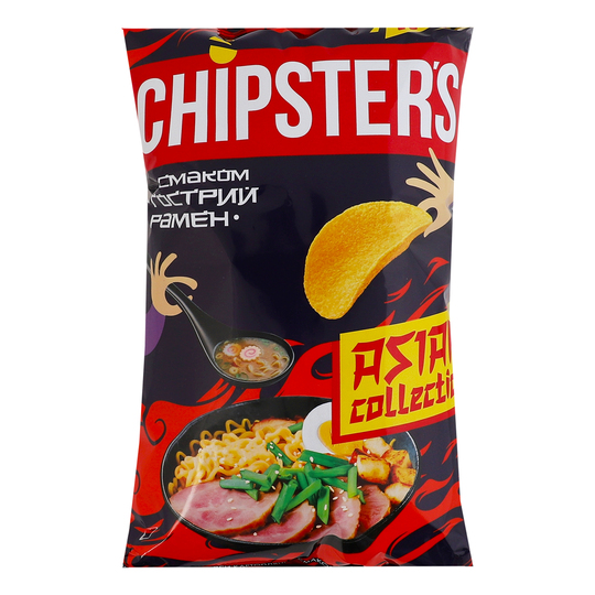 Чипси карт.Гострий рамен Chipster's 90г