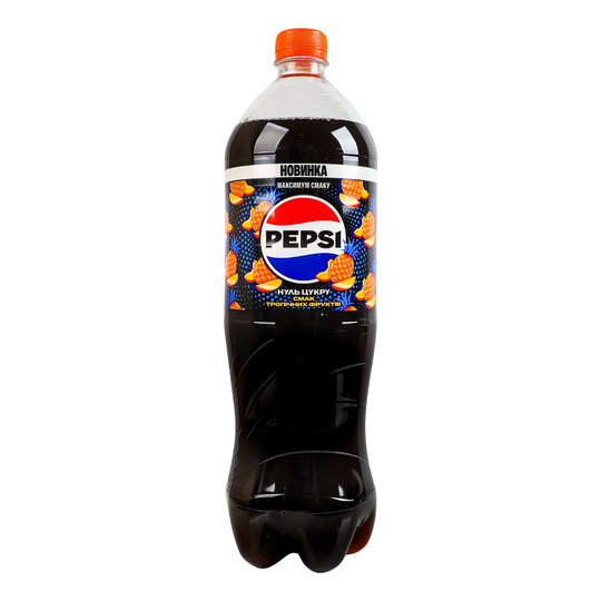 Напій с/г Pepsi тропікал б/ц. 1,25л ПЕТ