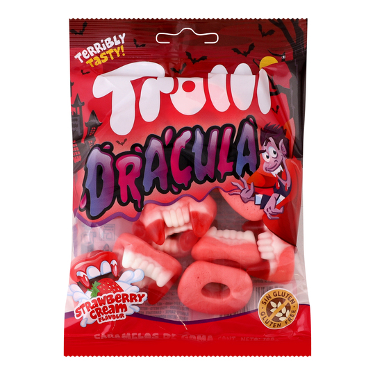 Цукерки желейні Dracula Trolli 100г