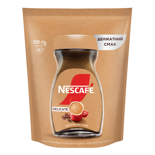 Кава Nescafe Delicate розч.пор.100г д/п