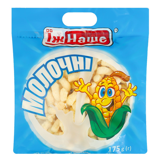 Палички кукурудзяні Молочні ЇжНаше 175г