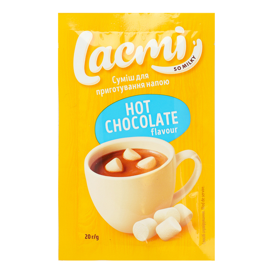 Суміш д/приг.нап.Lacmi гар.шокол.20г м/у