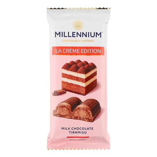 Шоколад Millenn. мол. Тірамісу 100г