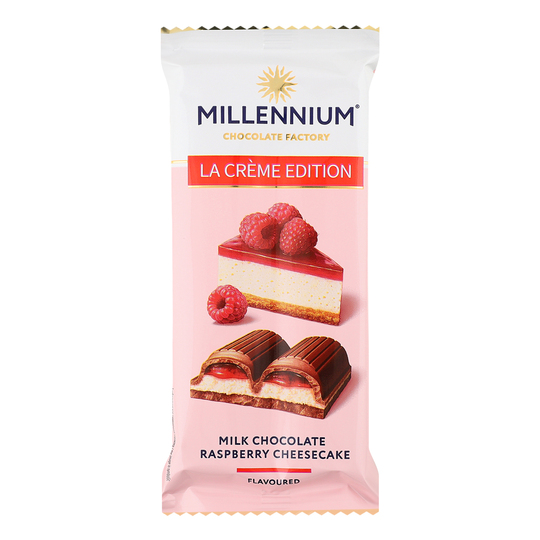 Шоколад крем малин начин Millennium 100г
