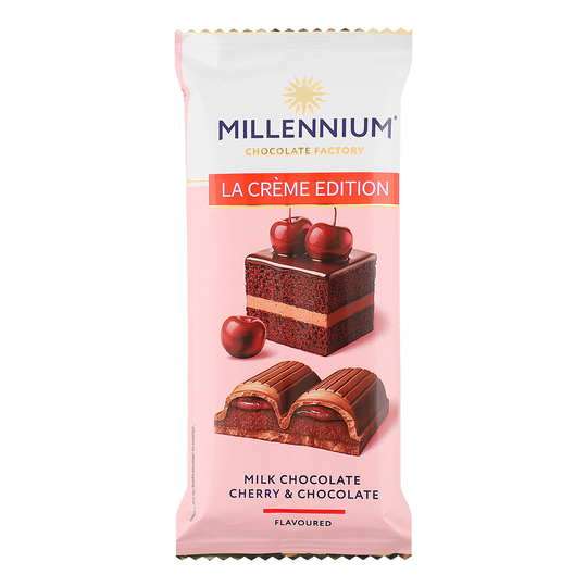 Шоколад крем вишн начин Millennium 100г