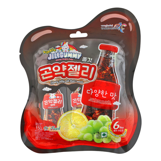 Желейні цукерки cola Kiokio 150г