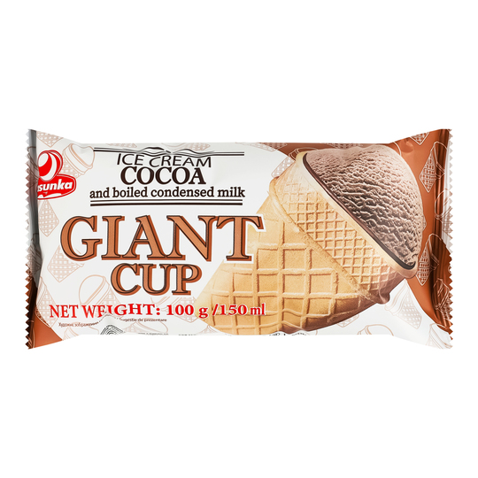 Морозиво GiantCup шок.зг.мол.Ласунка100г