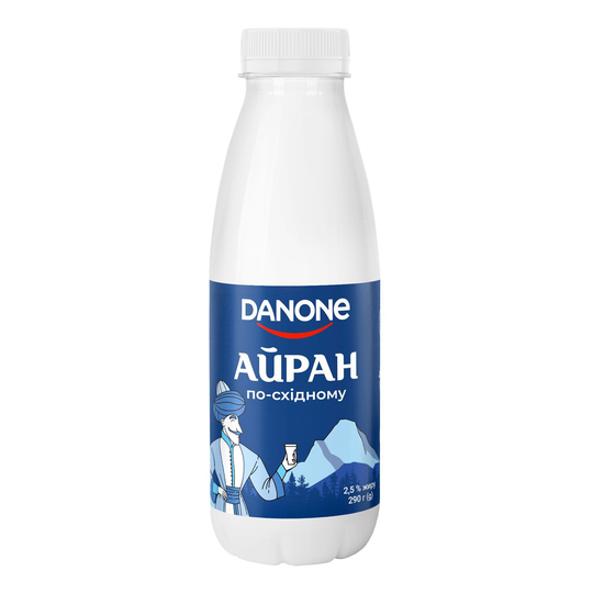 Айран по-східному 2,5% Данон 290г п/пл