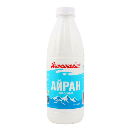 Айран класичний 2% Яготинський 850г п/пл